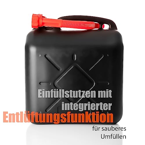 Benzinkanister 20 Liter BigDean – 2 Stück