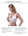 Rumina Hands Free Classic Pump&Nurse Adjustable Nursing Bra for Pumping. Ideal for Breastfeeding Pumps by Spectra, Medela, Lansinoh, etc., Nude XL