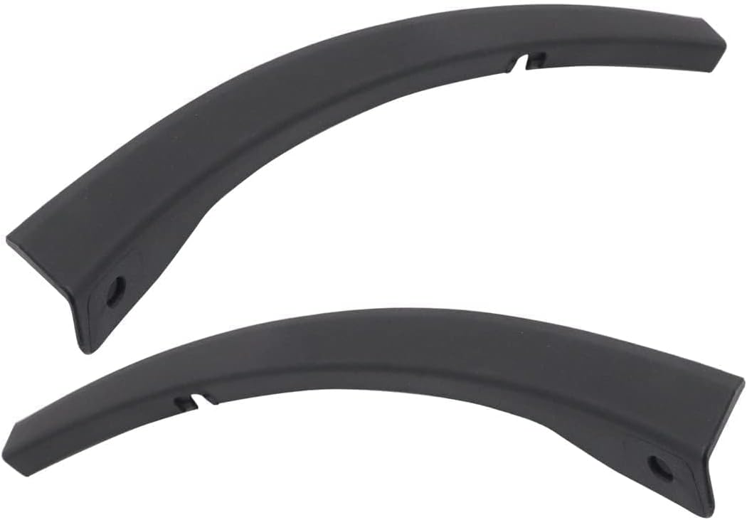 GXARTS 2Pcs Front Bumper End Caps 521130R050 521120R050 Compatible With Toyota RAV4 2016 2017 2018 TO1290108 TO1291108 Bumper Right and Left Wheel Arch Trim Wheel Opening Molding