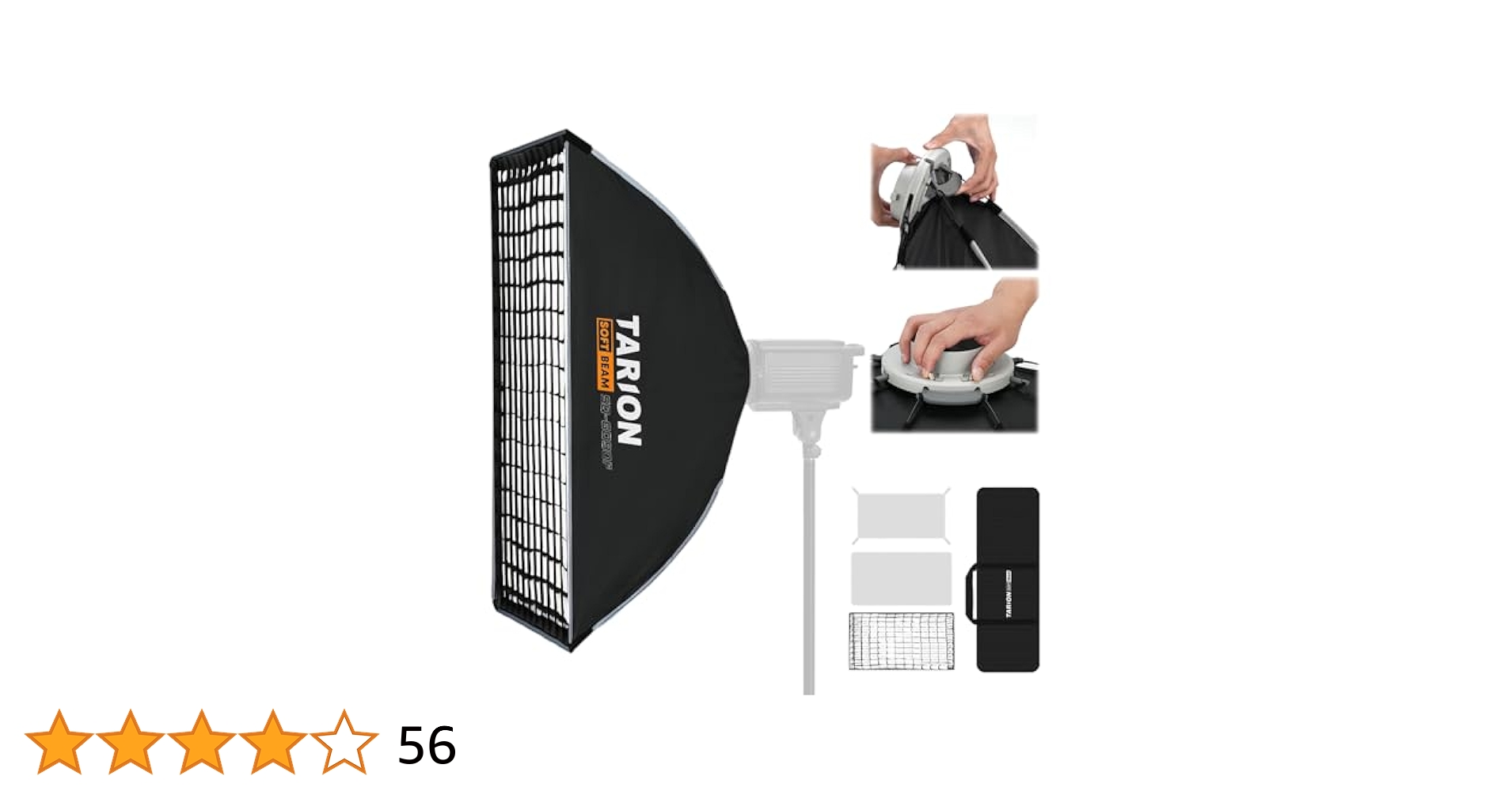 Amazon | TARION スクエアソフトボックス60x90cm，ワンステップ