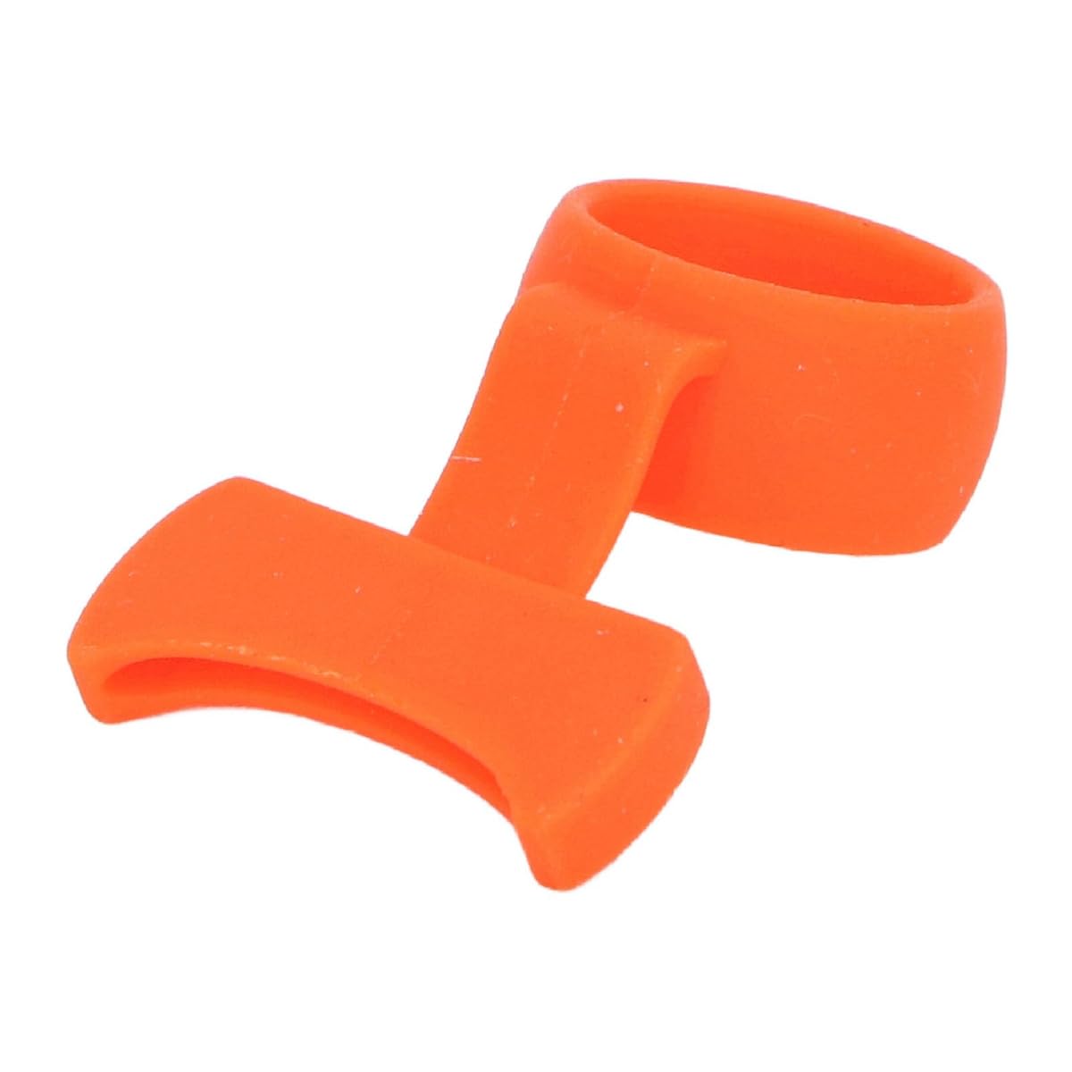 Laroal Guitar Practice Pick Holder Non-Slip Silicone Plectrum Finger Sleeve Compact Wide Application For Performance (Men M Size) - Image 4