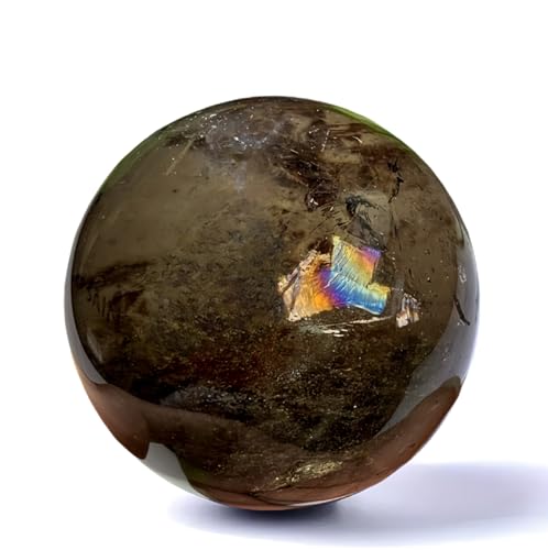 DUKIZA Large Smoky Quartz Crystal Ball...
