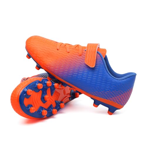 Kids Soccer Cleats Boys Football Cleats Girls Soccer Shoes Outdoor Football Shoes AG