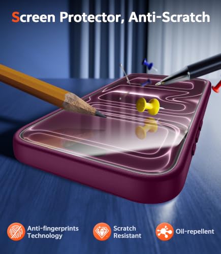 Image of FNTCASE for iPhone 2026 Pro / 17 Pro Case Magnetic with Screen Protector