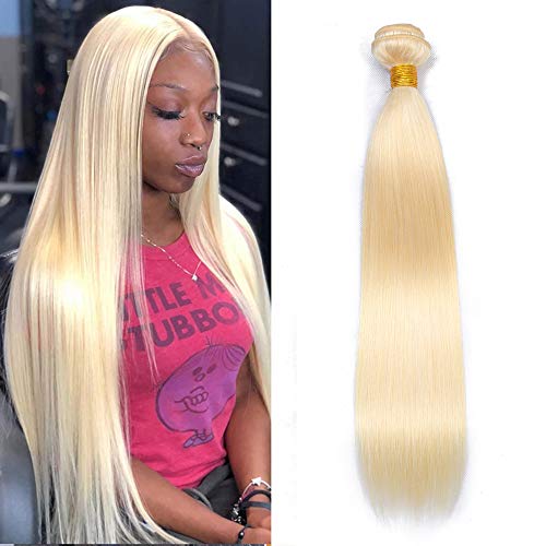 613 Blonde Bundles 9A Brazilian Body Wave 3 Bundles Blonde Human Hair Bundles 100% Virgin Remy Hair 613 Bundles Human Hair Extensions (28 /28/ 30inch, #613 Straight)