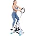 HOMCOM Stepper w/Handle Hand Grip Workout Fitness Machine Home Gym White