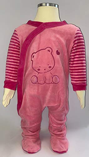 Twins 1 330 14, Pigiama Bimba, Rosa (Rosa 4003),92...