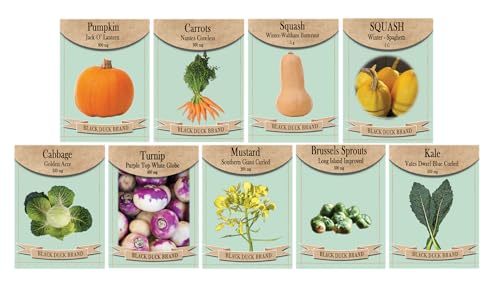 Fall Harvest Seed Collection – 9 Autumn Vegetable Varieties for