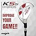 Majek Golf Mens All Hybrid #7 Senior Flex Right Handed New Utility A Flex Graphite Golf Club