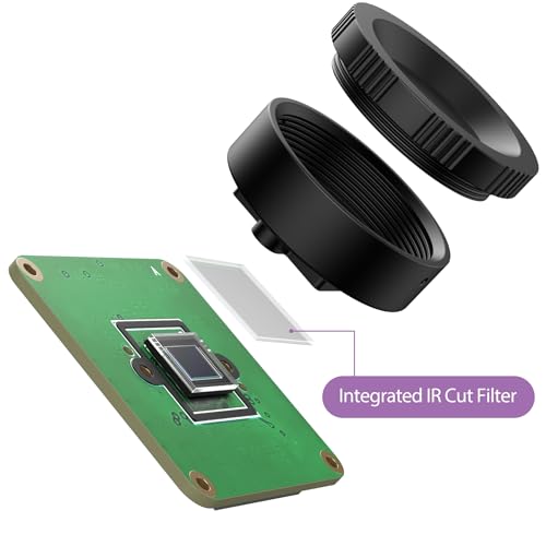 innomaker Módulo de câmera imx477 compatível com módulo de câmera Raspberry pi hq para Raspberry pi,