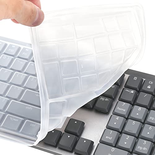 Funda suave para teclado compatible con Logitech MX Mechanical miniatura 4