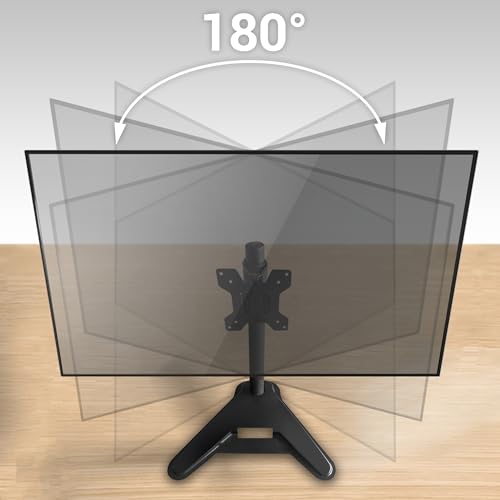 Atlantis Land P022-MA01-T01 Supporto da Tavolo per Tv a Schermo Piatto 32'' Nero Parete - 5