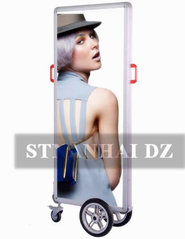 Stnanhai Special offer,Indoor/Outdoor bill board ads billboard,mobile silver high brightness for Chrismas promotion