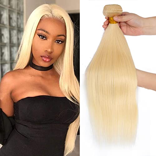 613 Straight Human Hair 1 Bundles Brazilian Remy Hair Extensions 22 Inch