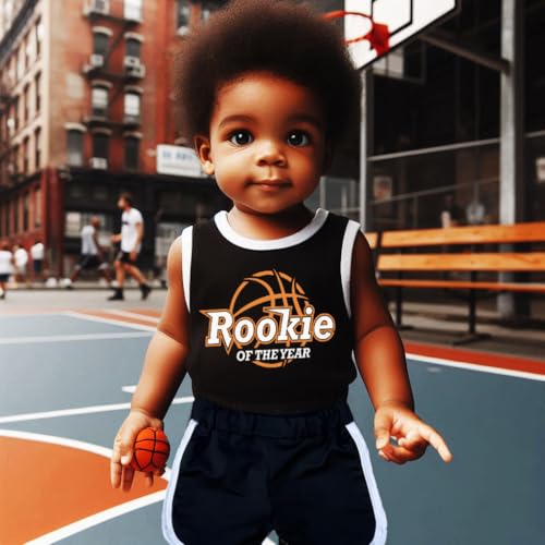 Rookie of The Year First Birthday Baby Boy Custom Jersey for One Year Old Outfit3