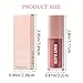 Beauty Glazed Rose Nude Tint Glass Shine Lip Oil Gloss – High Pigment Hydrating Lip Serum Jelly Lip, Non-Sticky Mirror Glazed Finish, Smooths Lip Lines, Plumping Juicy Shine