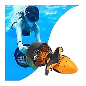 Onderwaterscooter met lange batterijduur, Onderwater Motor Zee Scooter Duikuitrusting 300W Mini Water Scooter Onderwater Propeller RC Submarine Booster Gemakkelijk te dragen en te bedienen