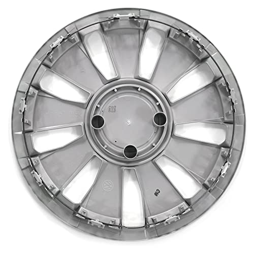 Volkswagen 1S0071454BYEH Radzierblenden (4 Stück) Radkappen 14 Zoll Stahlfelgen Radblenden, Silber