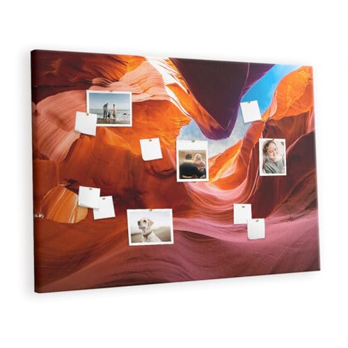 Tableau mural liège Canyon 140x100 pour organiser le bureau de la maison