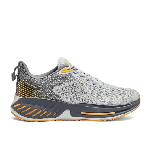Image of ASIAN Powerplay-32 Men's Running Shoes | Knit Upper, Lateral & Arch Support, Energy Return Memory Foam Shoes & Stable Grip Outsole | Ideal Boys Shoes for Running, Training