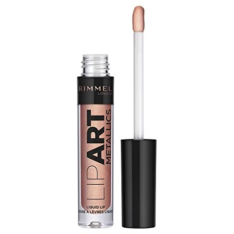 Rimmel London Lip Art Metallics Liquid Rose Gold 1 Unidad Cover