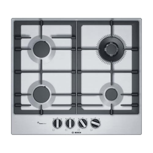 Bosch Series 6 60cm 4 Burner Gas Hob - Stainless steel - Image 2