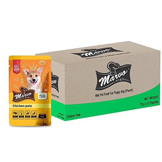 See full amazon price history chart for MARVO Wet Gravy Dog Food, High Protein Chicken - Chicken Pate 70g (Pack of -15) MARVO Wet Gravy Dog Food, High Protein Chicken - Chicken Pate 70g (Pack of -15) (B0BZHR7W9S) Amazon Price History, Amazon Price Tracker