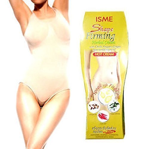 Isme Shape Firming Herbal Cream Body Slimming Hot Cream Anti-Cellulite Fat 120 Ml. #TOP27