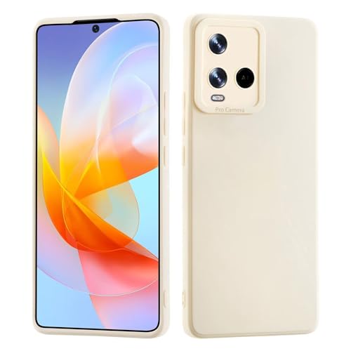 LENGRACE Funda para Vivo Y33S 4G/Y21 2021/Y21S 4G Suave Silicona Funda,TPU Case para Vivo Y33S 4G/Y21 2021/Y21S 4G Prueba de Golpes Antiarañazos Carcasa-Blanco