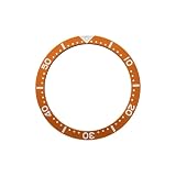 AOIMBNQC 1 Stück 38 mm x 31,5 Flacher Aluminium-Uhrenlünetteneinsatz, passend for SKX007, SKX009, SRPD-Gehäuse, NH35, NH36, Herren-Modifikationsteile(13)