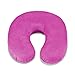Virsus 1 Cuscino per il collo da viaggio in memory foam ortopedico, ideale per la cervicale, comodo e morbido relax in auto treno aereo Vari Colori (Rosa)