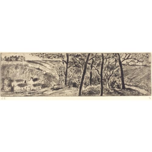 Paysage horizontal 1879 ARTICULOZY poster panoramique idéal au-dessus du canapé