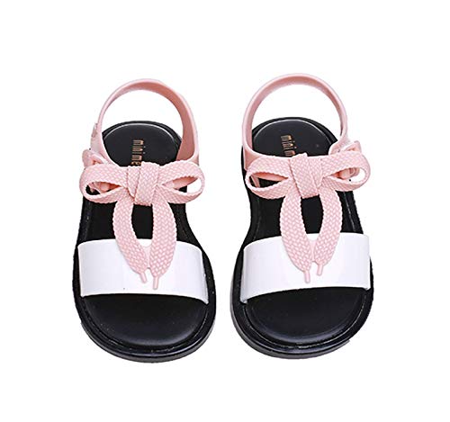 Cinhent Sandals Toddler Girls Flat Shoes Girl's Summer Style Fashion Bow Matching Girl's Sandals Closed Toe Outdoor Sport Sandals (Toddler/Little Kid/Big Kid)