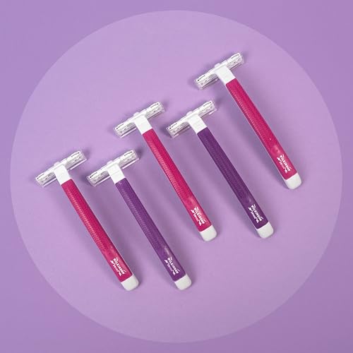 Wilkinson Sword Extra 2 Beauty - 5 unidades Desechables Depilatorias Femeninas de 2 Hojas con Mango Antideslizante y Bandas Lubricantes de Aloe Vera - imagen 4