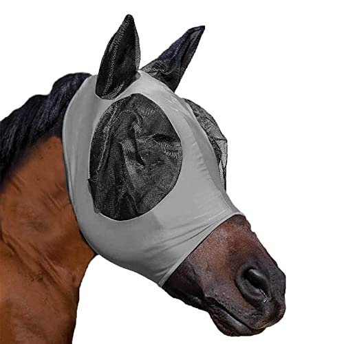 Capa para Mosca de Cavalo, Proteção UV Elástica, Confortável, Resistente Ao Desgaste, Respirável, Ca