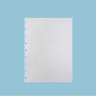 Bloco refil A5 pontilhado linha branca 90g com 50 folhas CIRA2015 Caderno Inteligente