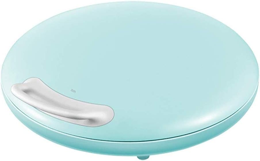 Round Electric Baking Pan，Electric Pan Double-sided Heating Frying Machine，Pan with Power Cord Storage Design Behind, Smooth Appearance