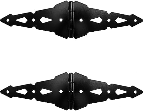 Everbilt (2-Pack) 8 In. Black Decorative Spring Standard Tee Hinge 24605 - The Home Depot - Foto 10