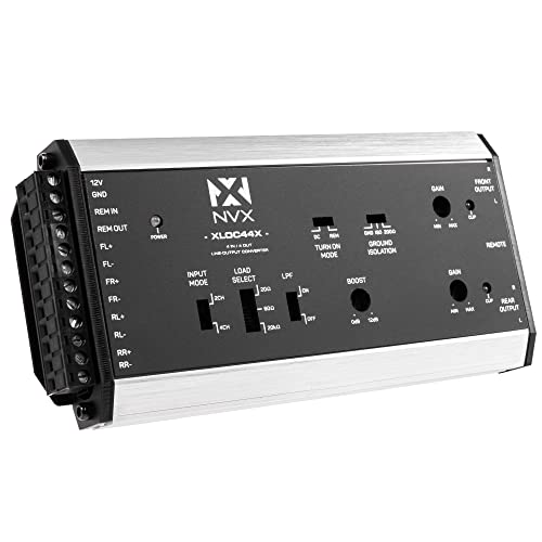 NVX XLOC44X 4 inputs / 4 outputs High Voltage Active Line Output Converter with Impedance Matching and Remote Level Control - Thumbnail 6