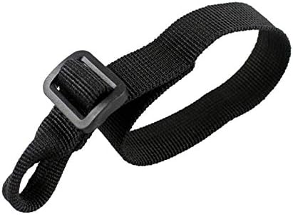 DLOZ Hunting Buttstock Sling Mount Strap Loop Adapter Webbing Rifle Attachment Adjustable Tactical Gun Sling Airsoft Sling (Color : Black)