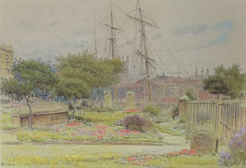 Lienzo decorativo para el dormitorio: pintura vintage de Brístol Albert Goodwin