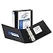 Avery174; 3" Durable View Binder with Nonlocking EZD Rings, 8.5" x 11" - Black Black