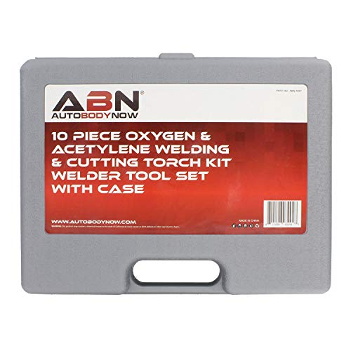 Abn Oxygen & Acetylene Torch Kit – 10 Pc Welding Kit Metal Cutting Torch Kit, Portable Cutting Torch Set Welder Tools #TOP5