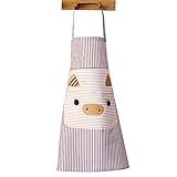🌹【El paquete incluye: 1 x delantal】 ： Tamaño: 75 cm x 71 cm / 29.53 "x 27.95" (Aprox.)