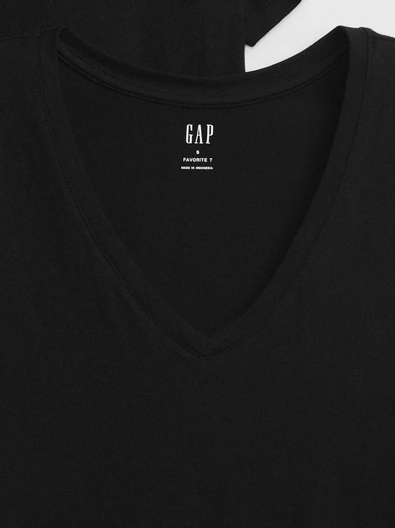 Gap Womens 2-Pack Favorite V-Neck Tee T-Shirt - Image 6