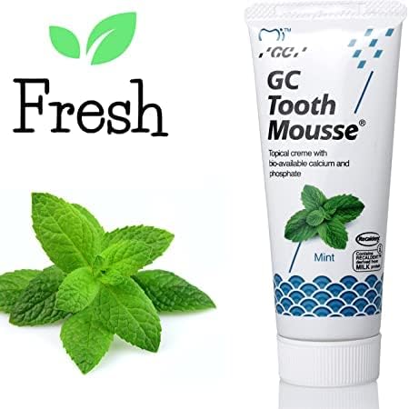 Image of Gc Tooth Mousse For Cavity Protection Oral Care Moisturizer With Flavour, G.C. (Mint), 40 g