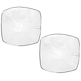 2 Piezas Pantalla De Filtro Absorbente De Aceite Filtros De Ventilación Papel De Campana Extractora Extractor De Papel De Campana Coladores Accesorios Planchar Metal Suministros