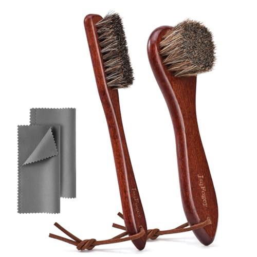 Horsehair Silver Cleaning Brush Set - 2PCS Premium Detailing Brush