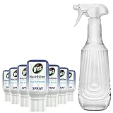 Viss Nachfüll Konzentrat inkl. Leerflasche | 7x 750ml Eco-Refills | Reinigungsmittel für Bad & Dusche | Reiniger für Fliesen, Fugen, Armaturen - 100% kraftvoll gegen Kalk- / Wasserflecken