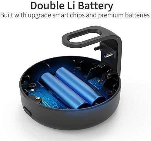 GGMM D3 Echo Dot 3rd Gen Battery Base, Amazon Echo Accessories, Power Bank for Echo Dot(Power Cord and Alexa Echo Dot 3rd Generation is Not Included)